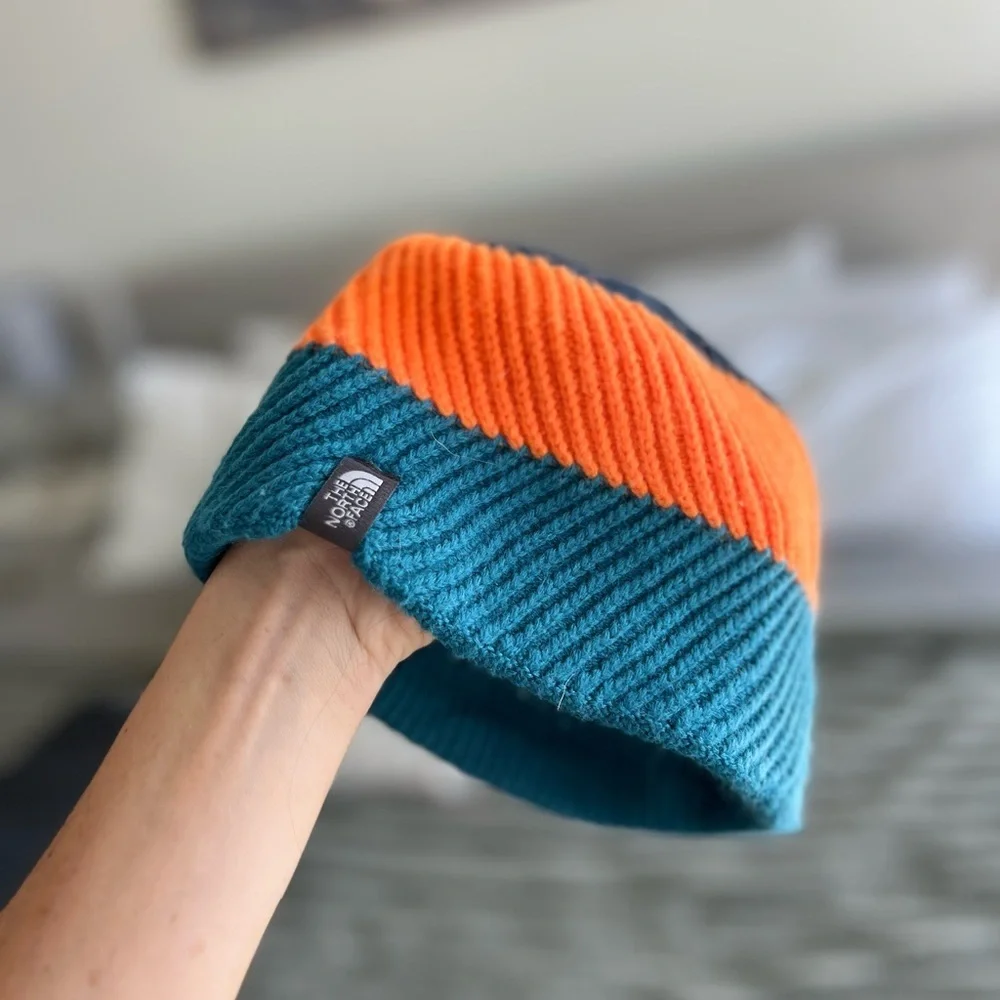 The North Face Colorful Striped Kids Beanie